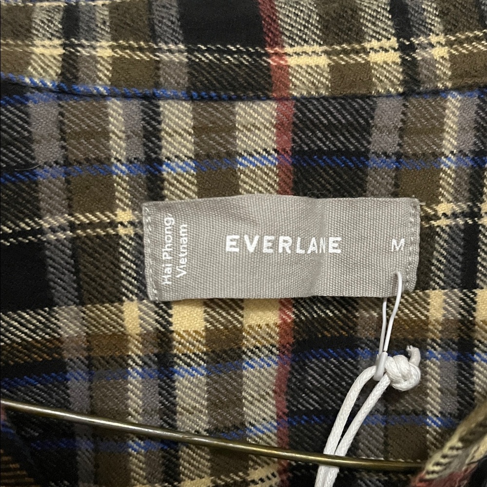 NWT Everlane Plaid Flannel - Picture 5 of 12